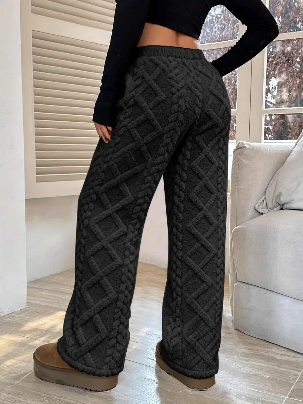 Cozy™ Παντελόνι Φόρμας με Fleece Επένδυση