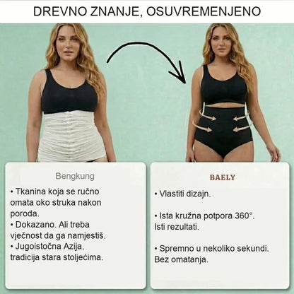 Utezajuće gaćice visokog struka za razdoblje nakon poroda i menopauze