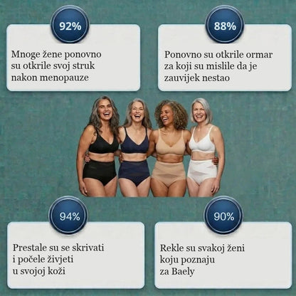 Utezajuće gaćice visokog struka za razdoblje nakon poroda i menopauze