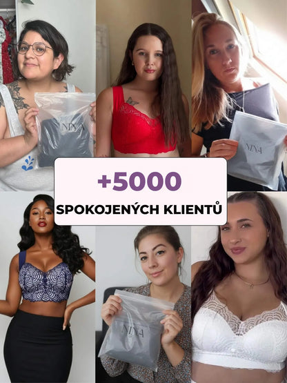 Nina – Pohodlná Push-Up Podprsenka Bez Kostic CZ