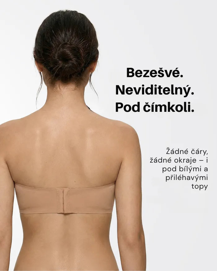 BareSculpt™ Neviditelná Podprsenka bez Ramínek